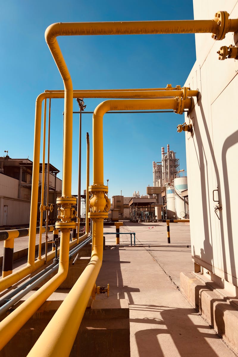 Gas line installation and repair