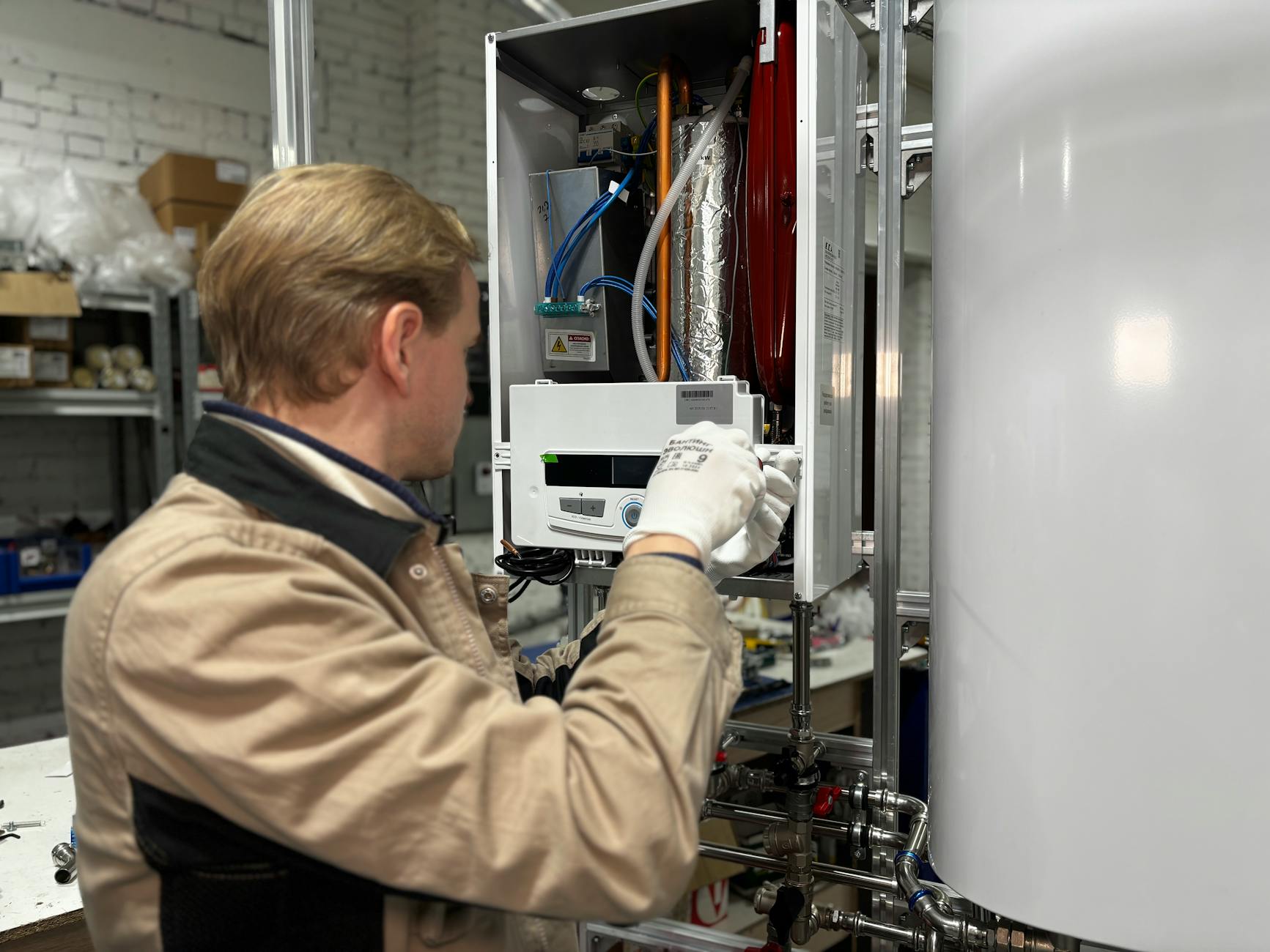 Water heater installation — Bradford White tank and tankless systems